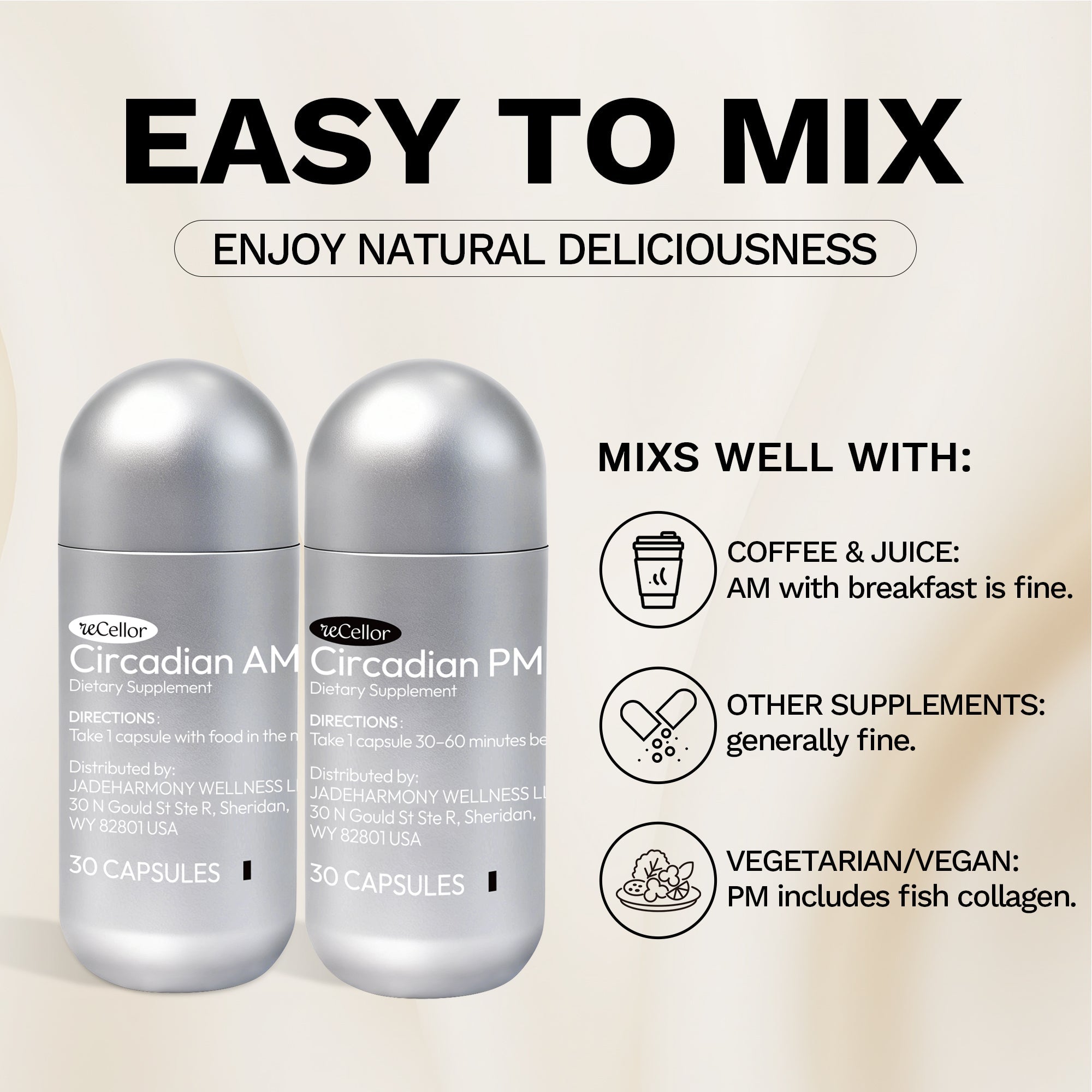 recellor -Circadian AM+PM